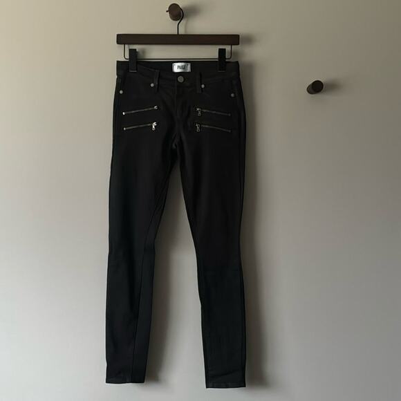 GUC PAIGE EDGEMONT COATED ULTRA SKINNY JEANS SIZE 26 - Picture 1 of 7